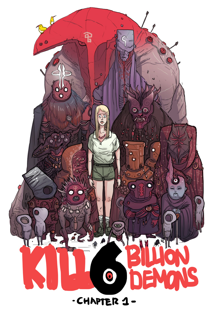 Kill six billion demons comic