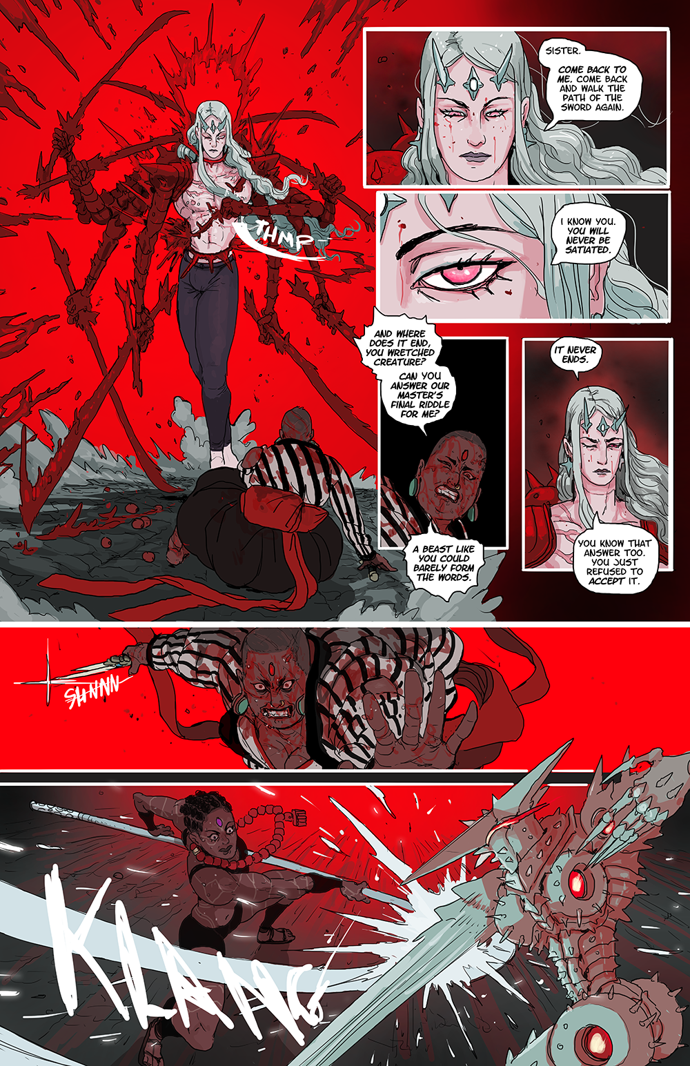 "His favorite sword was thirty hands long, the hilt with a two handed grip and wrapped in oxhide. It was balanced expertly, and a name engraved under the tang - a relative of some sort, he was fond of saying, though it beggared belief that such a man had emerged in this world anything than fully formed." - Yuul Hasvan, Lunar Emissary